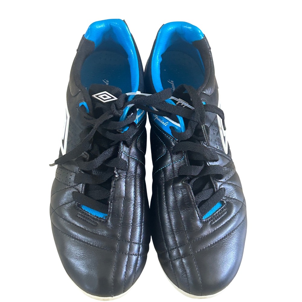 Umbro Speciali Soccer Cleats Mens Size 7 Black Excellent 80508U-YW5